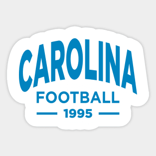 Carolina Panthers Football Sticker